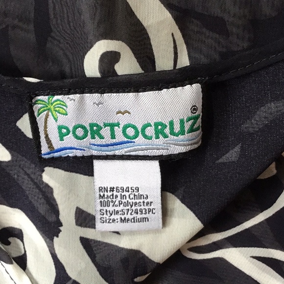 Portocruz blue and white swim cover-up - Picture 7 of 7